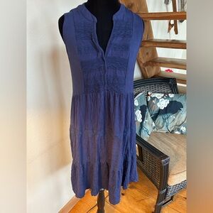 Knox Rose Navy Sleeveless Dress